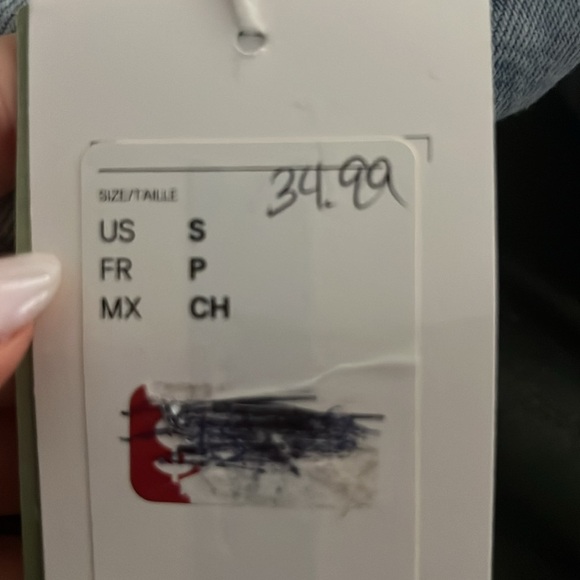 Hm light blue denim long skirt - Picture 12 of 12